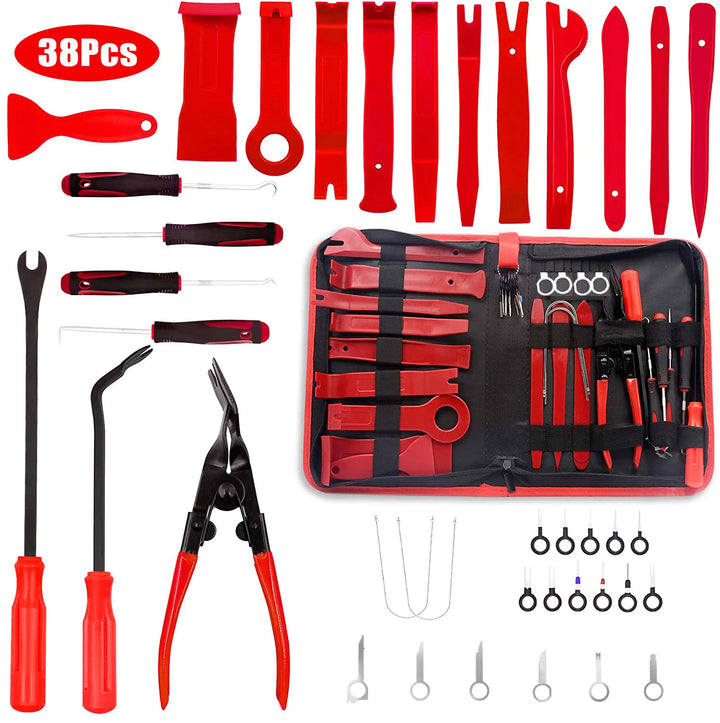 Car Interior Disassembly Tool Kit - 38Pcs Panel Removal Set - Carmodza.com