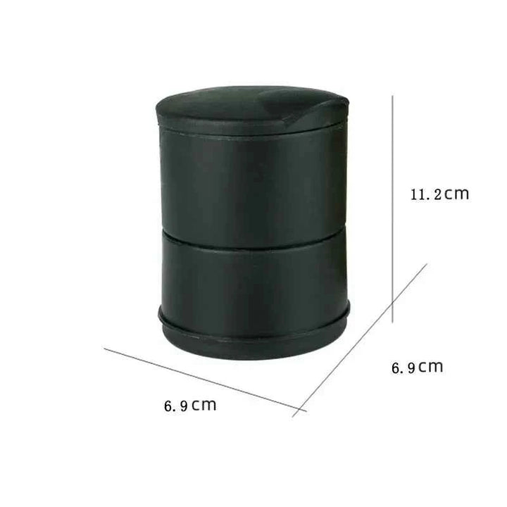 Car LED Ashtray Storage Cup – Portable Auto Garbage Container - Carmodza.com