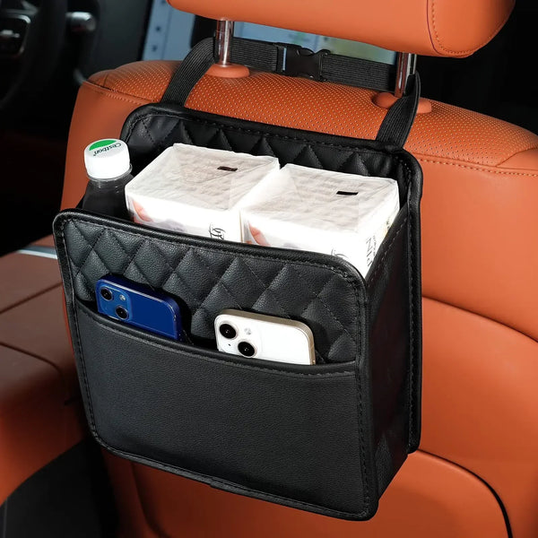 Multi-functional Car Seat Storage Bag Back Organizer - Carmodza.com