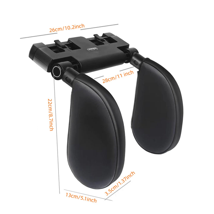 Adjustable Car Sleep Headrest | Neck Support Travel Pillow - Carmodza.com