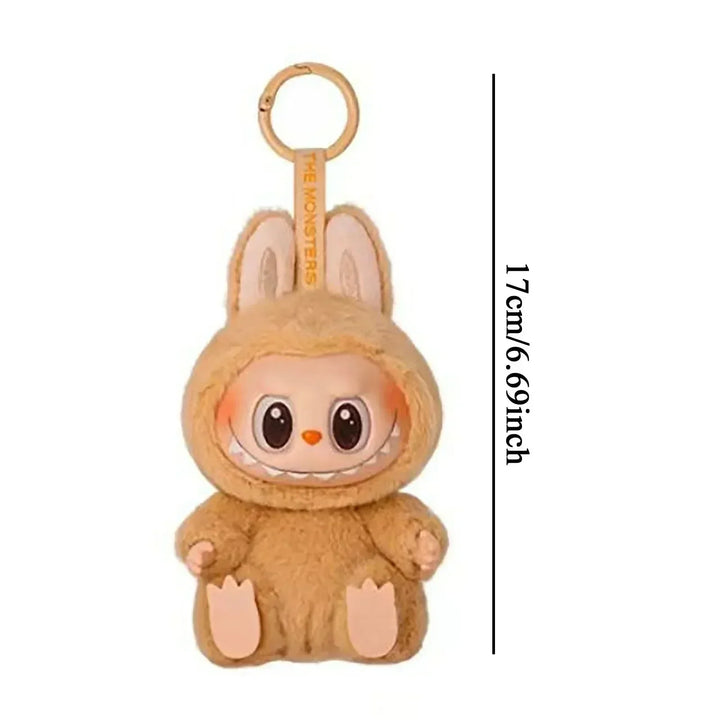 Cute Bunny Plush Car Keychain | Car Mirror Hanging Accessory - Carmodza.com