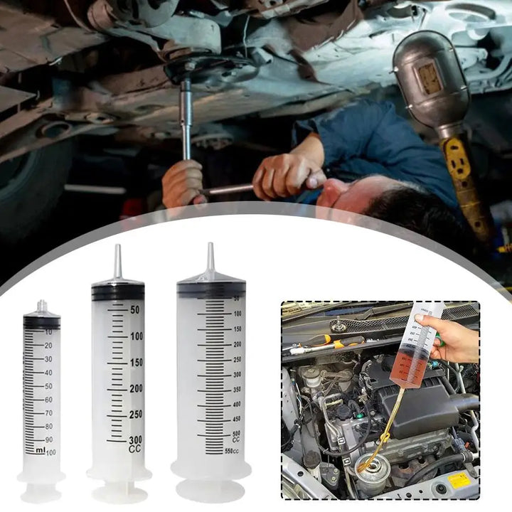 Large Capacity Syringe Pump for Car Oil and Fluids - Carmodza.com