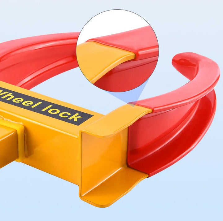 Heavy Duty Car Wheel Clamp - Universal Anti-Theft Tire Lock - Carmodza.com