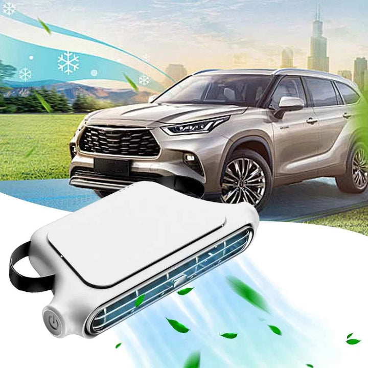 Car Headrest Cooling Fan 3 Speeds Adjustable Electric Car Seat Fan 5V/2A Car Rear Backrest Fan Car Interior Accessories