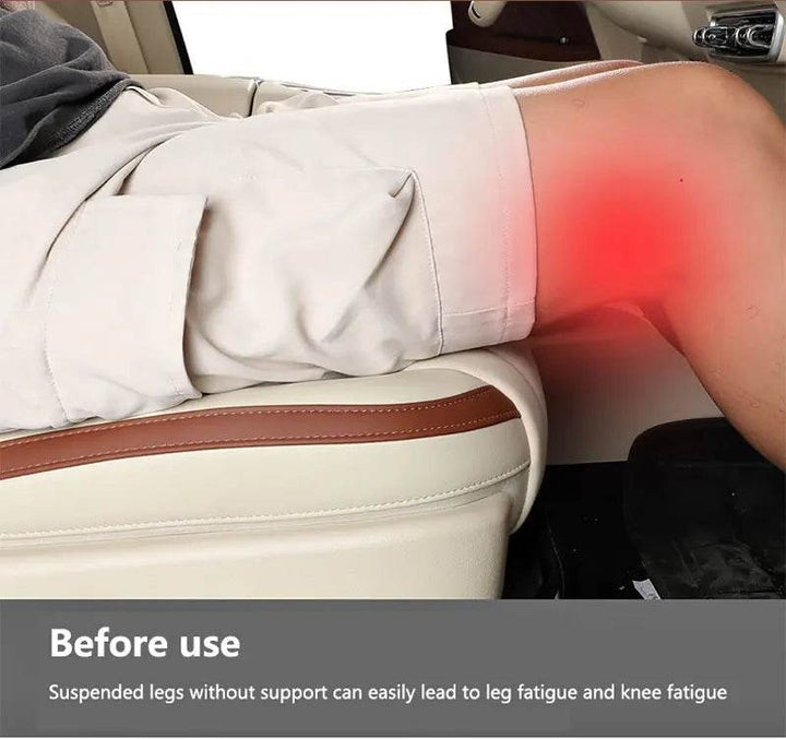 Car Seat Leg Support Extension | Memory Foam Cushion for Driving Comfort - Carmodza.com