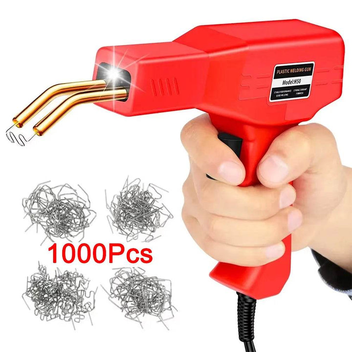 Plastic Welding Kit Car Bumper Repair Hot Stapler Welder Tool Set - Carmodza.com