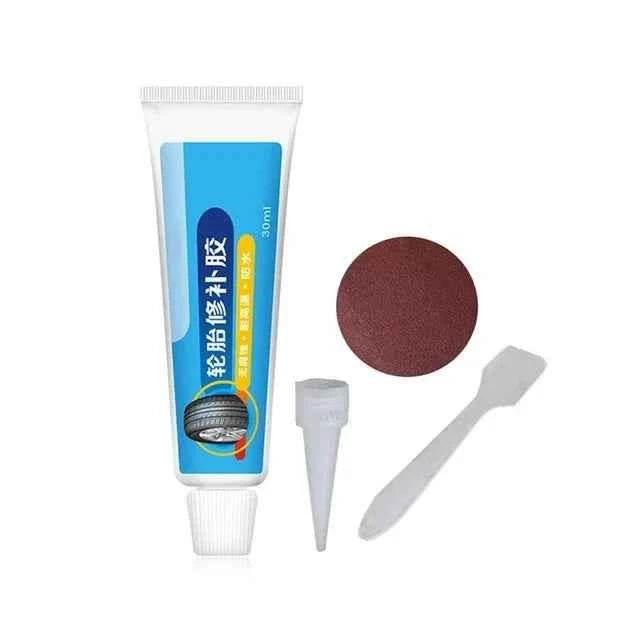 Tire Repair Black Rubber Glue - Strong Adhesive for Tires - Carmodza.com