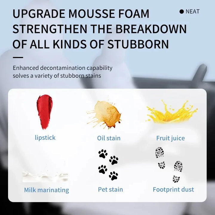 Tesla Seat Foam Cleaner for Model 3/Y/X/S | Gentle & Effective - Carmodza.com