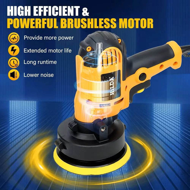 700W Electric Car Polisher Kit | Adjustable Speed Polishing Machine - Carmodza.com