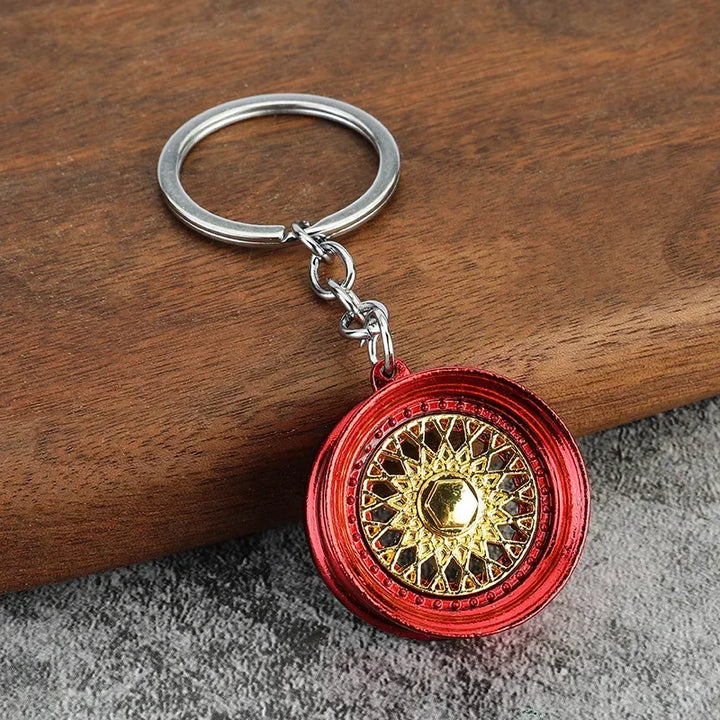Car Part Enthusiast Metal Keychains | Automotive Themed Keyrings - Carmodza.com