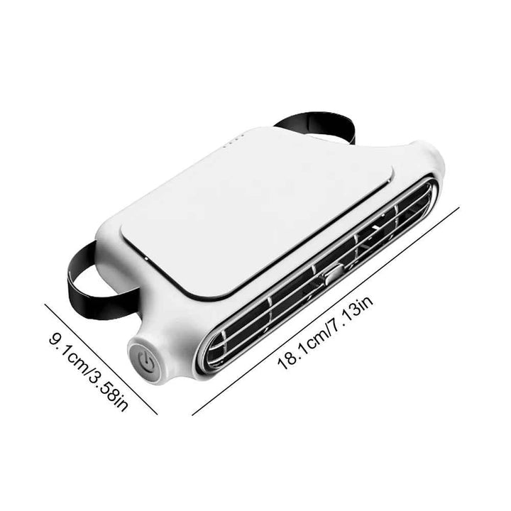 Car Headrest Cooling Fan 3 Speeds Adjustable Electric Car Seat Fan 5V/2A Car Rear Backrest Fan Car Interior Accessories