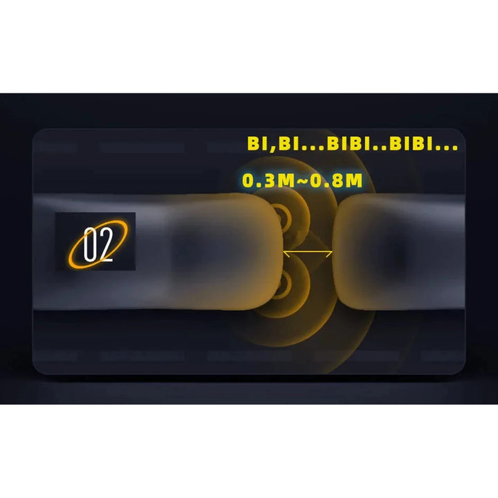Universal Front Parking Radar System with Smart Buzzer Alarm - Carmodza.com