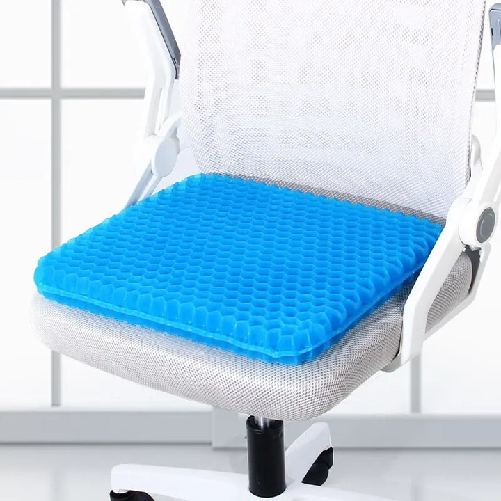 Gel Seat Cushion Car: Breathable Honeycomb Design - Carmodza.com