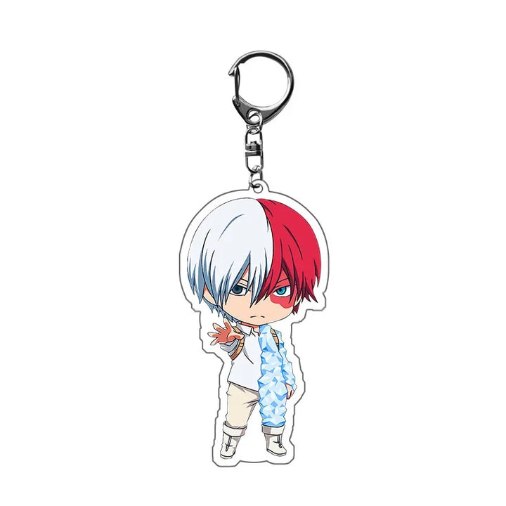 My Hero Academia Car Keychain | Acrylic Anime Character Charm - Carmodza.com