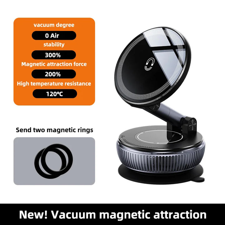 Magnetic Car Phone Holder Mount | 360° Rotating & Foldable - Carmodza.com