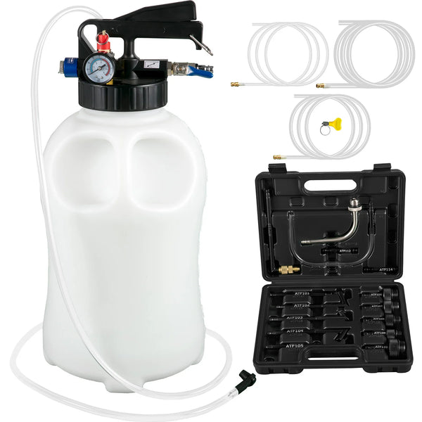 10L Transmission Fluid Pump Kit with Adapters & Gauge for Cars - Carmodza.com