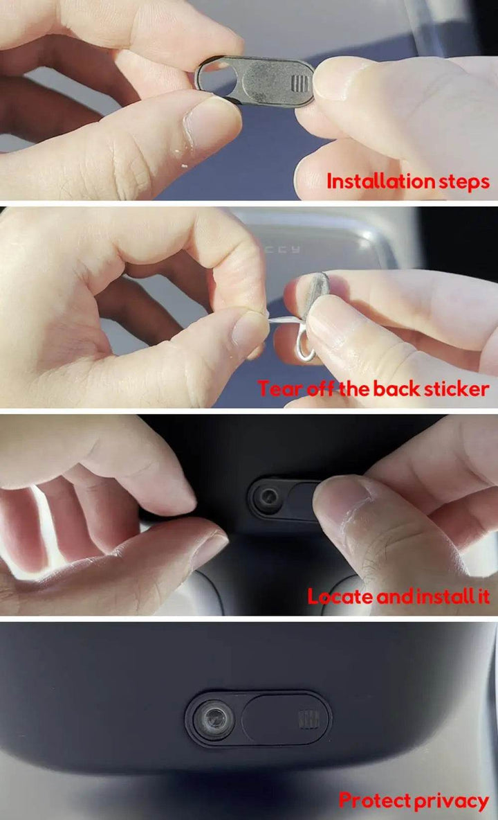 Tesla Model 3 Camera Cover - Privacy Protector - Carmodza.com