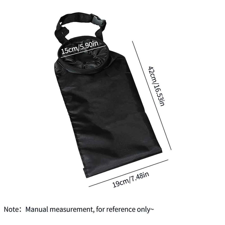 Car Trash Holder Bag Back Seat – Portable Hanging Bin - Carmodza.com