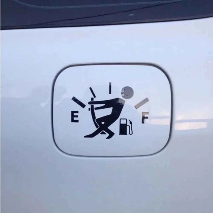 Funny Fuel Tank Sticker Decal | Reflective Vinyl Car Sticker - Carmodza.com