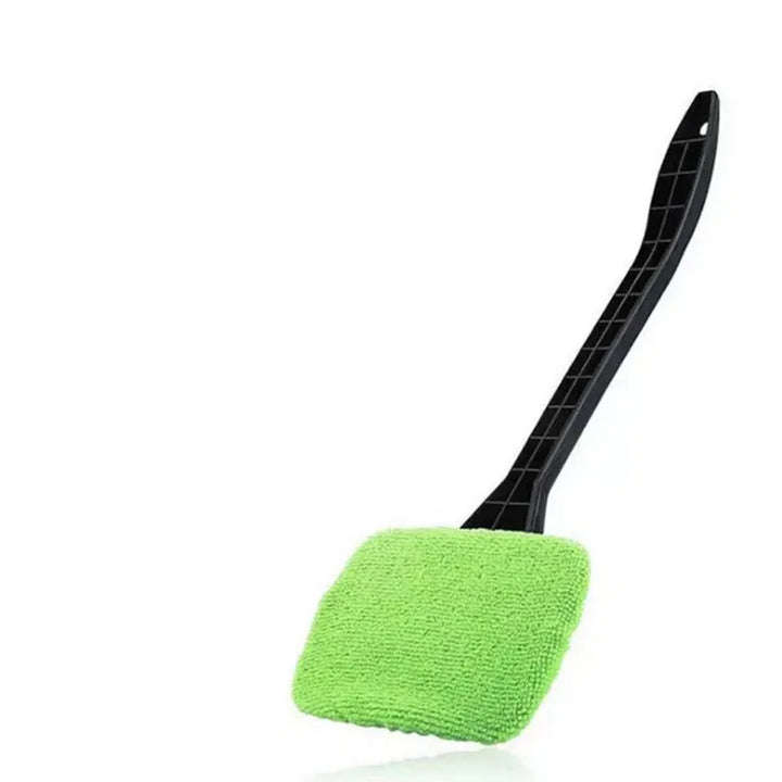 Car Windshield Cleaning Tool with Long Handle & Microfiber Pad - Carmodza.com