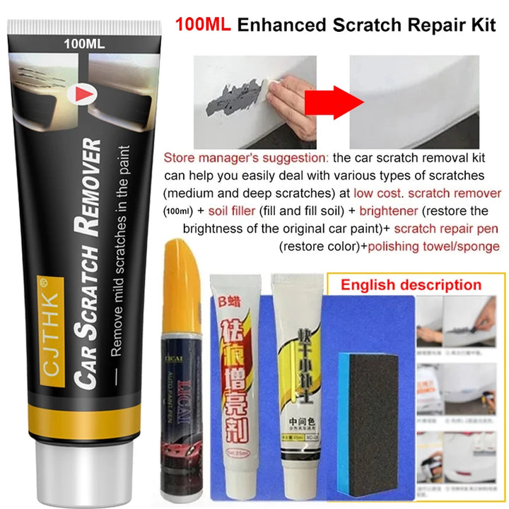 Scratch Remover Paint for Cars | Erase Swirls & Scuffs Quickly - Carmodza.com