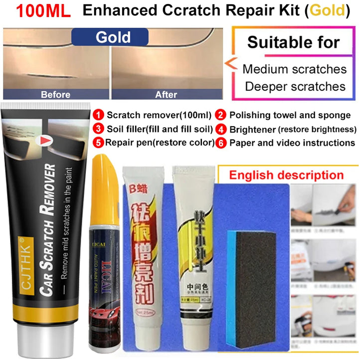 Scratch Remover Paint for Cars | Erase Swirls & Scuffs Quickly - Carmodza.com