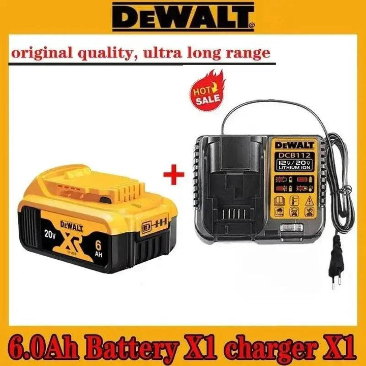 DEWALT 20V XR Battery Pack | 6Ah High-Capacity Li-Ion Battery - Carmodza.com