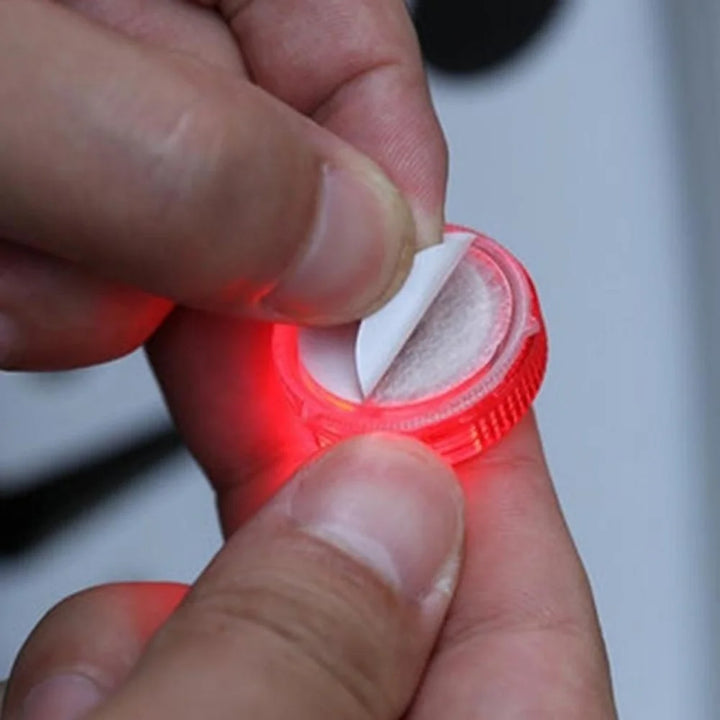 Car Door Light Warning Light - Red LED Anti-Collision Wireless Alarm Lamp (2PCS) - Carmodza.com