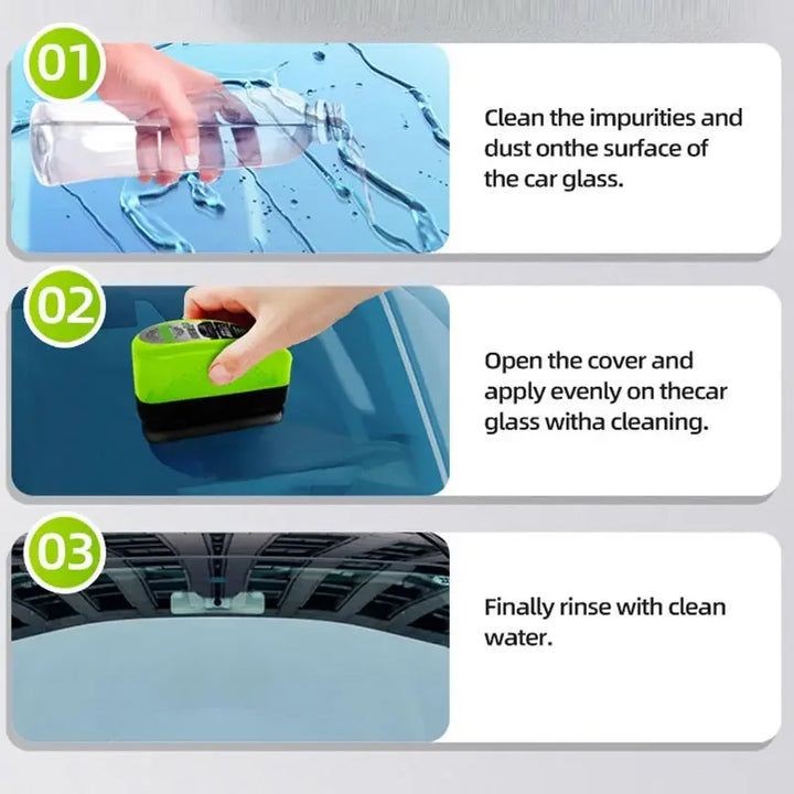 Automotive Car Glass Oil Remover for Crystal Clear Vision (150ml) - Carmodza.com