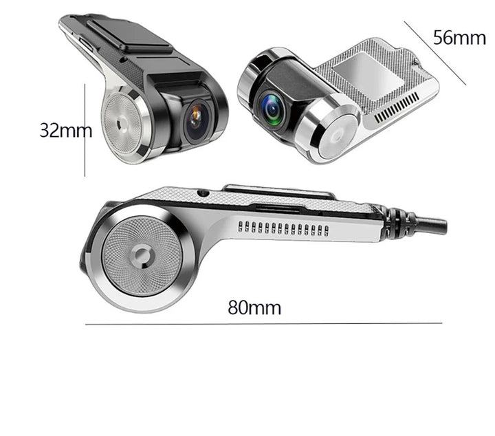 Car Dash Cam Full HD 1080P with ADAS and Night Vision - Carmodza.com