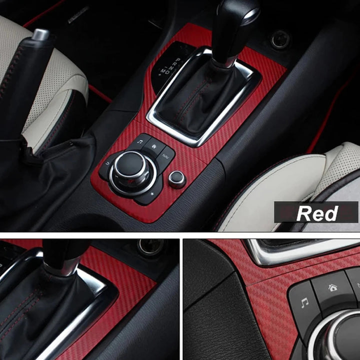 Carbon Fiber Vinyl Wrap Roll | 3D Textured Car Styling Film 30CM x 152CM - Carmodza.com