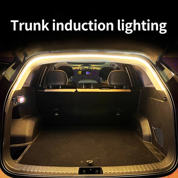 Car Trunk Induction LED Light Strip for Bright Cargo Space - Carmodza.com