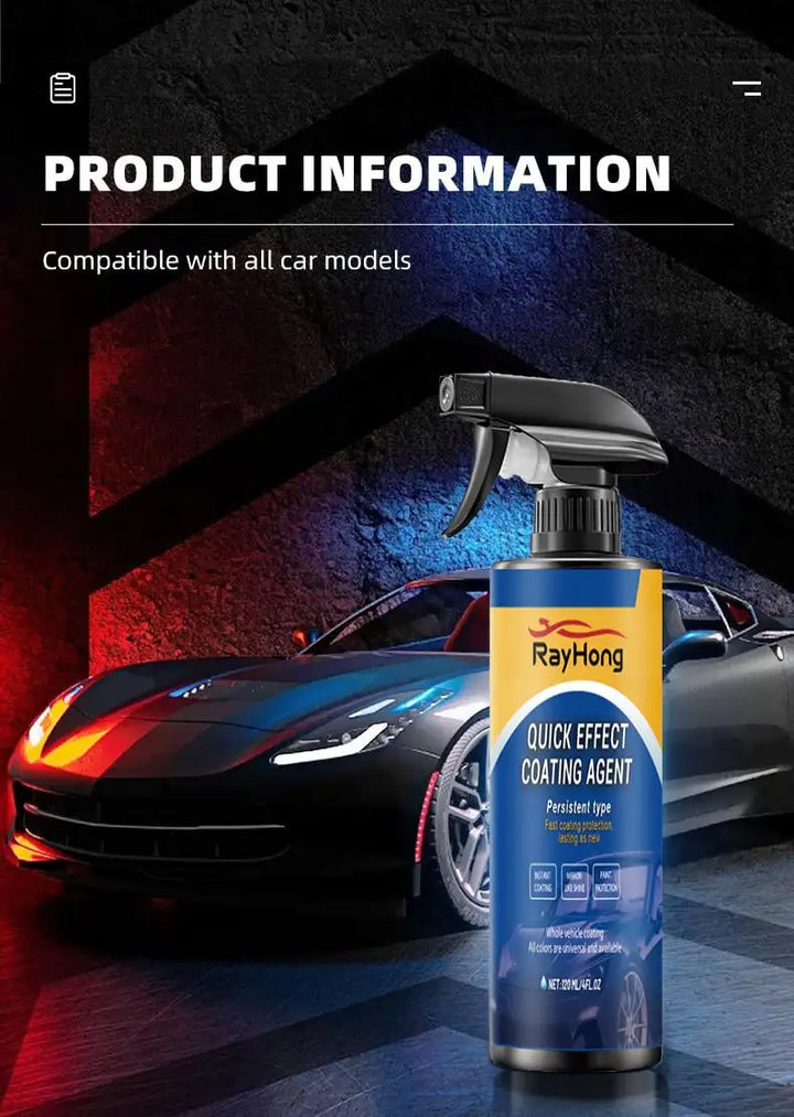 Car Coating Spray for Instant Mirror-Like Shine & Protection - Carmodza.com