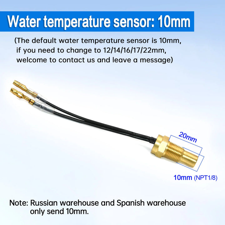 2 in 1 Car Water Temp Gauge | High-Quality Vehicle Accessory - Carmodza.com