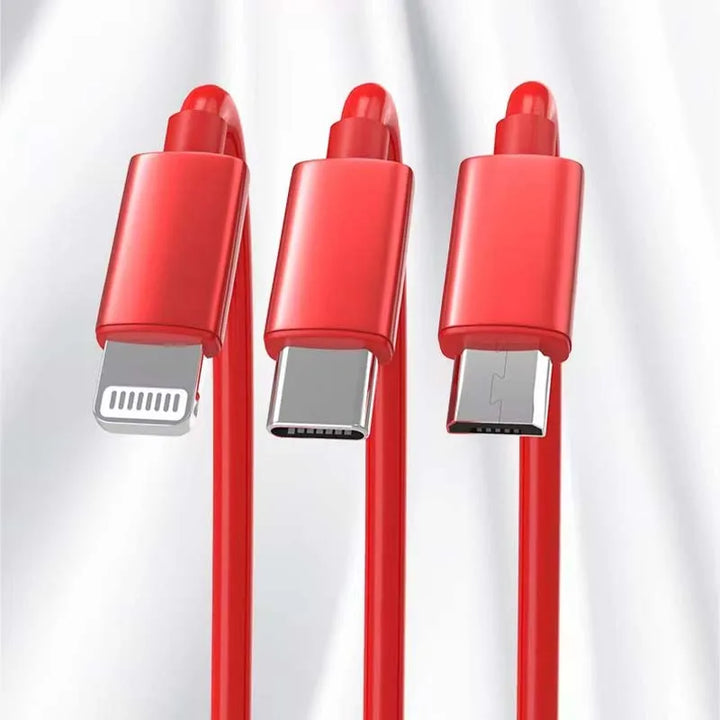 3-in-1 Retractable Car Charger | Universal Fast Charging Cable - Carmodza.com