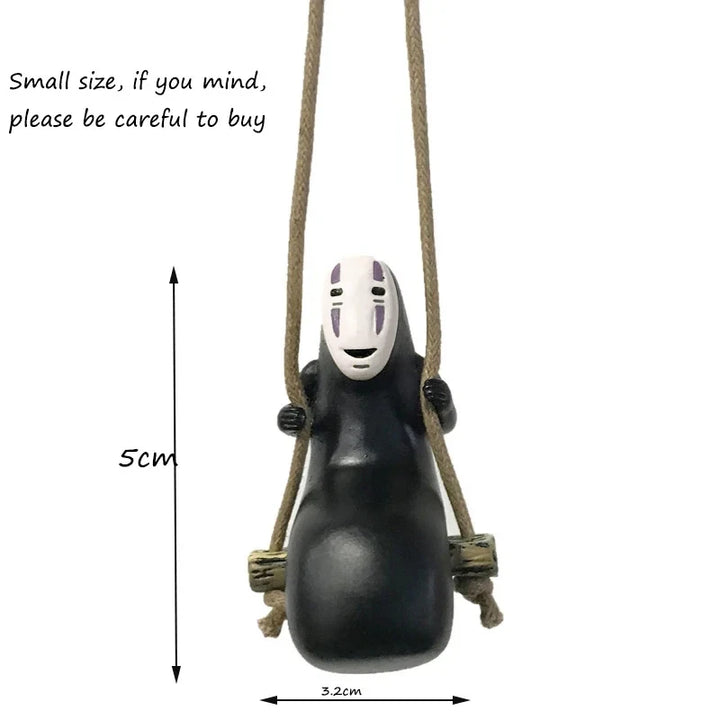 Cute Anime Car Ornaments Faceless Male Pendant for Rearview Mirror - Carmodza.com