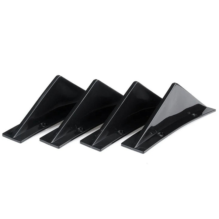 4Pcs Car Rear Bumper: Lip Diffuser Splitter Spoiler Scratch Protector - Carmodza.com
