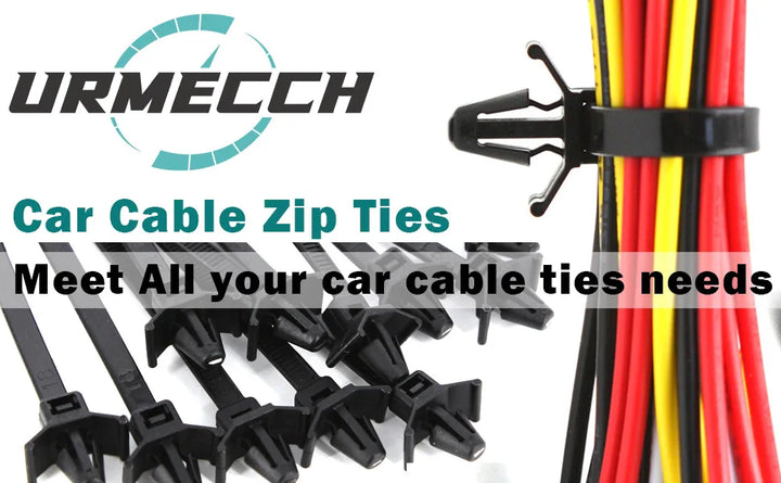 Car Wire Harness Fastener Clips Cable Management Ties - Carmodza.com