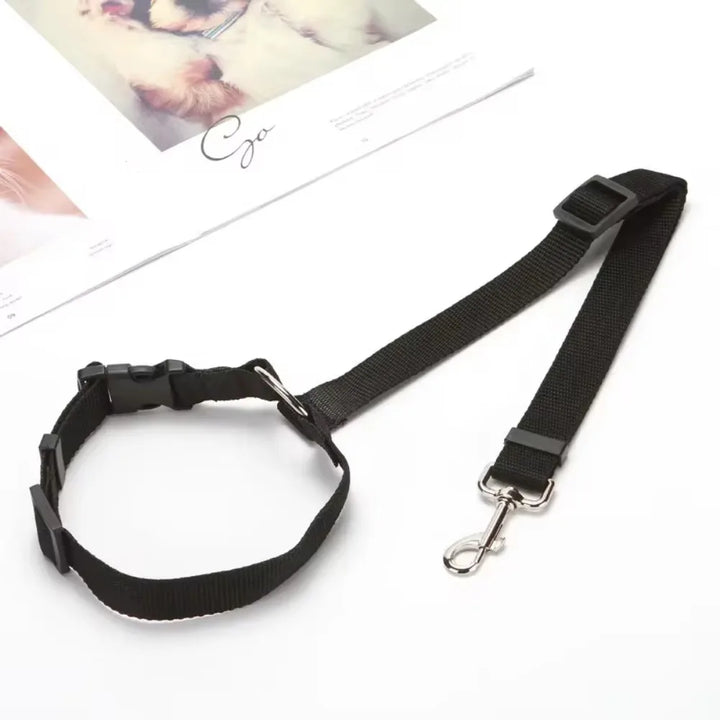 Adjustable Pet Car Seat Belt for Safe Travel with Dogs & Cats - Carmodza.com