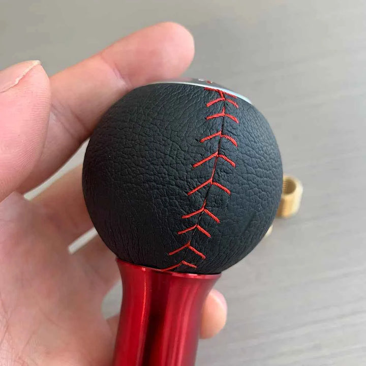 Universal Manual Leather Shift Knob | 5-Speed Ball Shifter - Carmodza.com