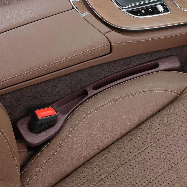 Seat Gap Filler for Cars – Anti-Drop Strip with Mini Organizer Tray - Carmodza.com