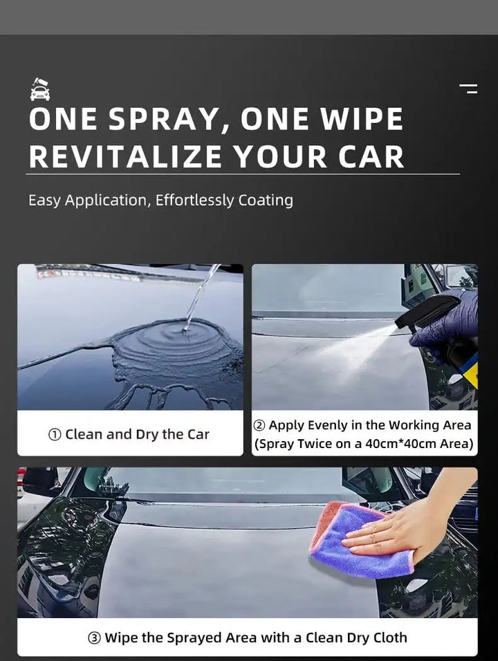 Car Coating Spray for Instant Mirror-Like Shine & Protection - Carmodza.com