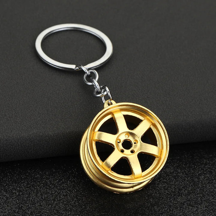 Car Part Enthusiast Metal Keychains | Automotive Themed Keyrings - Carmodza.com