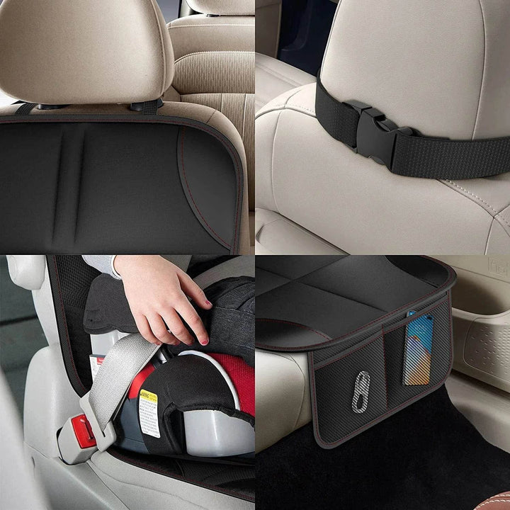 Child Car Seat Protector Cover | Universal Auto Rear Seat - Carmodza.com
