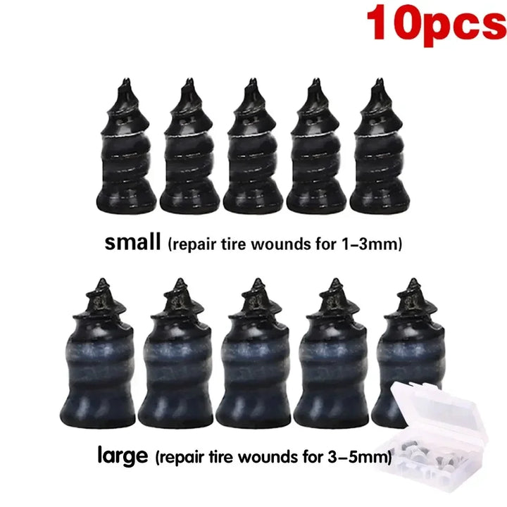 DIY Vacuum Tire Repair Nail Kit for Quick Puncture Fixes 21-10PCS - Carmodza.com
