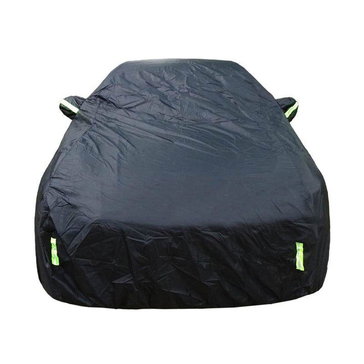 Universal All-Weather Car Cover with Reflective Strips - Carmodza.com
