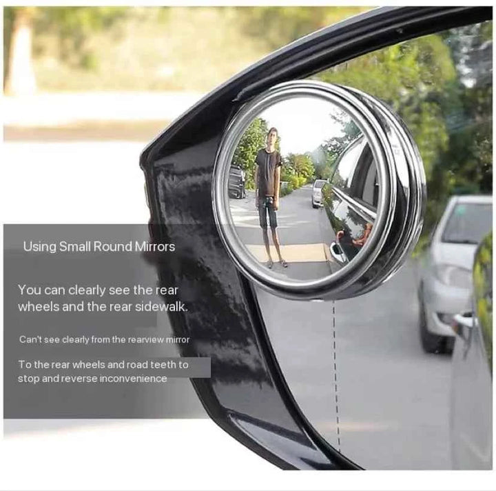 Adjustable Car Blind Spot Mirror for Ultimate Safety (2 Pack) - Carmodza.com