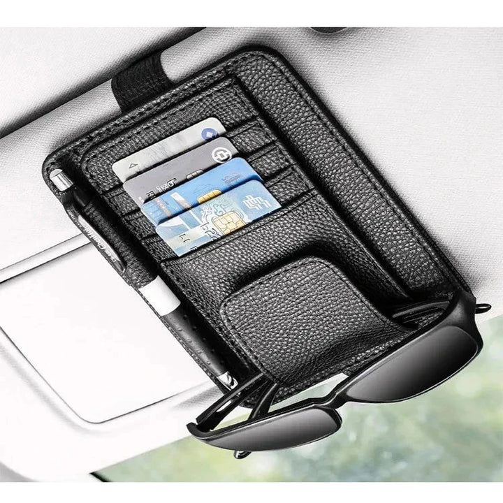 Car Sun Visor Organizer Bag for Essentials - Carmodza.com