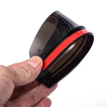 Car Rearview Mirror Rain Shield | Carbon Fiber Rain Visor Guard - Carmodza.com