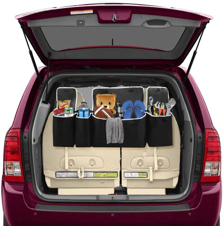 Car Trunk Storage Bag – Oxford Cloth Organizer for Vehicle - Carmodza.com